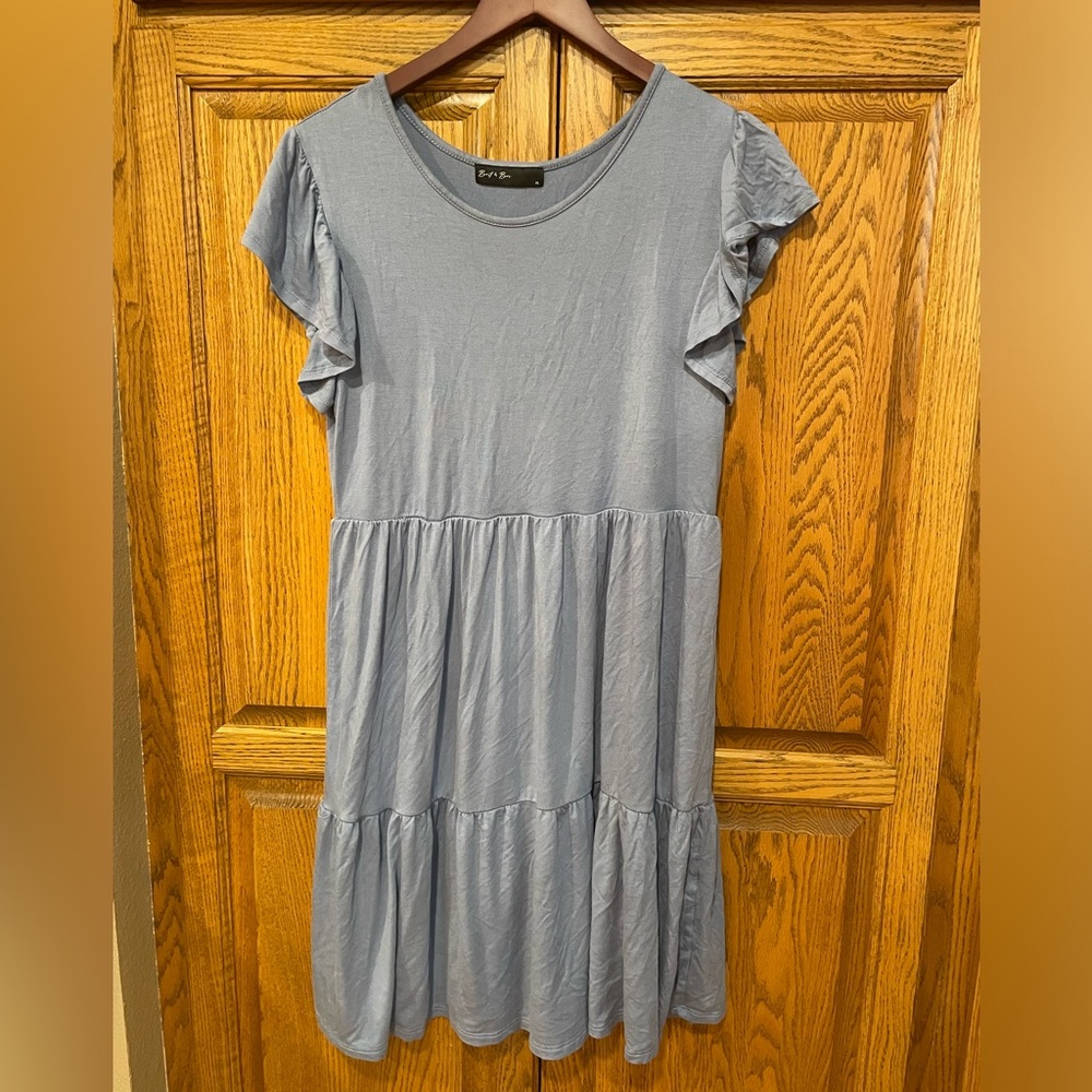 Brit and Bri light blue dress, super soft